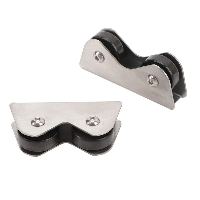 2Pcs Pool Billiard Cue Roller Stainless Steel Billiard Cue Straightness