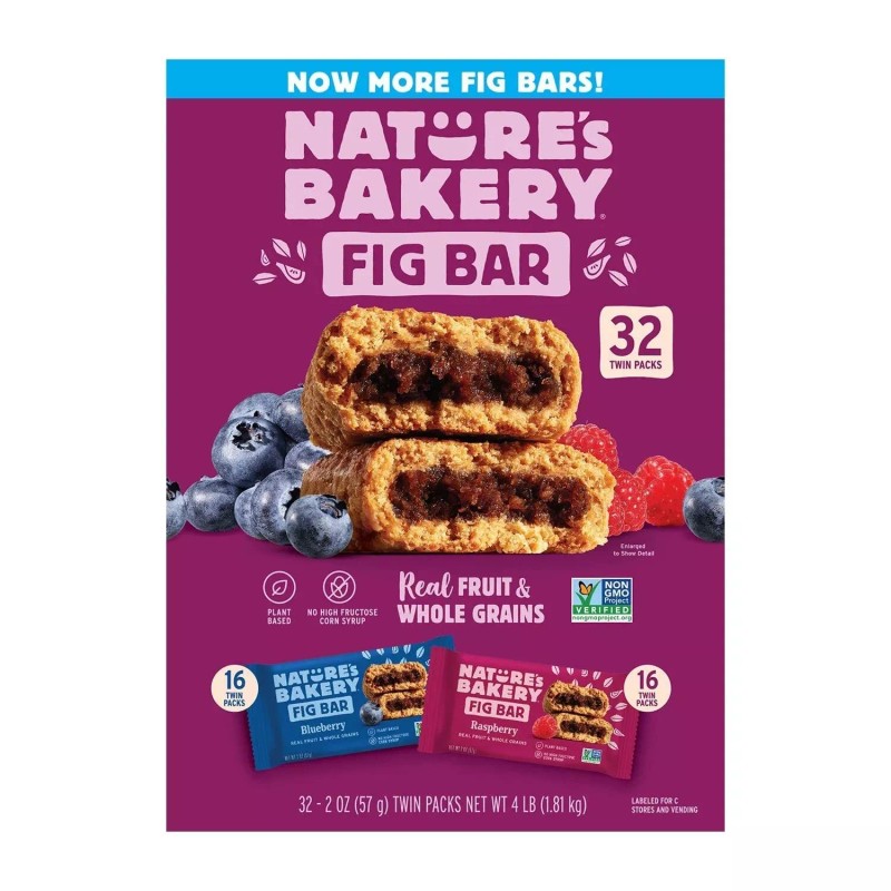 Nature's Bakery Fig Bars Variety Pack (2 oz., 32 ct.)