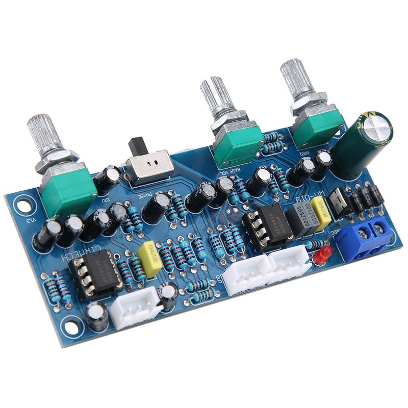 Preamp Board 2.1 Channel Low Pass Filter Subwoofer Tone Board