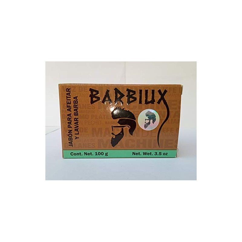 JABON PARA LAVAR Y AFEITAR BARBA CON BERGAMOTA BARBIUX