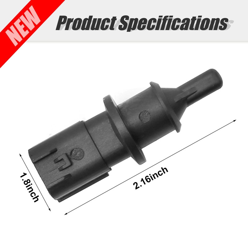 Zreneyfex 5149264AB Ambient Air Temp Temperature Sensor, Replacement for Jeep
