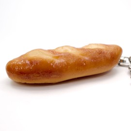 Food Sample Keychain Eat and it seems like an French Bread 125ok