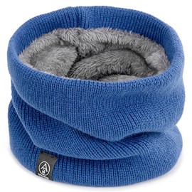 AOY Men's Neck Warmer, Unprecedented Comfort, Back Boa, Looks Small Face, Super Soft, Cold Resistant, Fluffy, Cold Protection, Neck Cover, Thermal Insulation, Skiing, Travel, Bicycle, Work, School,