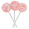 Flamingo Tattoo Lollipop Suckers Candy, Great for Goody Party Bag