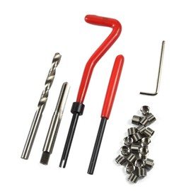 BSEWO 25Pcs M5 X 1.0 Thread Repair Kit,15Pcs M-10 x 1.0 Thread Repair Kit Compatible 10mm Damaged Threads