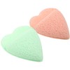 NOLITOY Gentle Exfoliating Face Scrubber Set Face Cleansing Sponge for