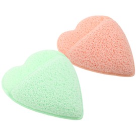 NOLITOY Gentle Exfoliating Face Scrubber Set Face Cleansing Sponge for Deep Pore Clean Smooth Complexion
