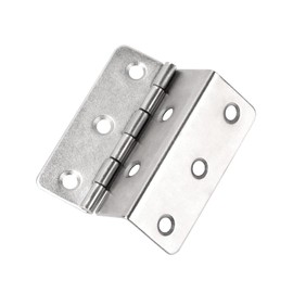 10 Pack 2" Chest Hinges - Nickel, Swing Clear, Expandable Cabinet Door Hinges