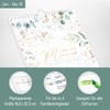 Häfft® Family Planner 2026 Compact with 4 Columns "Gold Leaf"