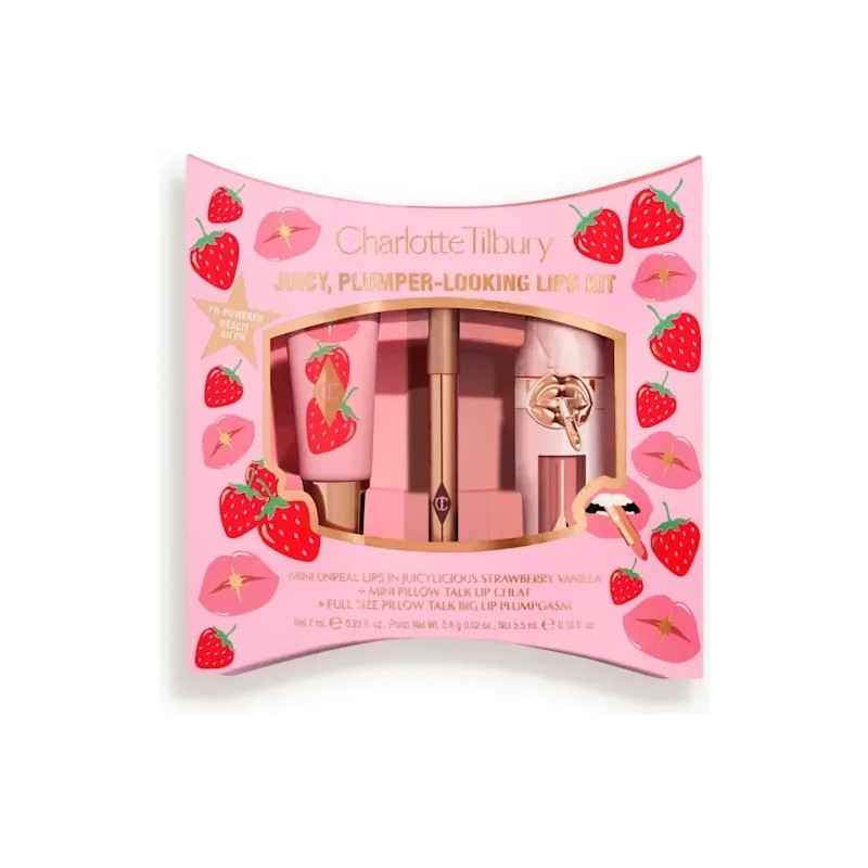 Charlotte Tilbury Gloss Juicy, Plumper-looking Lips Kit