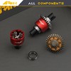 NMNRC Alum 2Pcs Front Rear Differential Diff Gear Kit Compatible