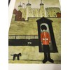 Greetingles Lowry-Style Framed Print. Beautiful Black Ash Frame (Lowry, PT
