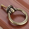 Mgoodoo 10Pcs Vintage Bronze Cabinet Knob Drawer Pull Ring Hardware