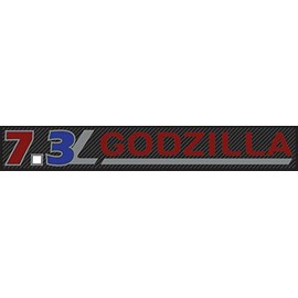 7.3 L ...Emblem Decal Badge fits Ford F250 & F350 Trucks..#TR03 Product