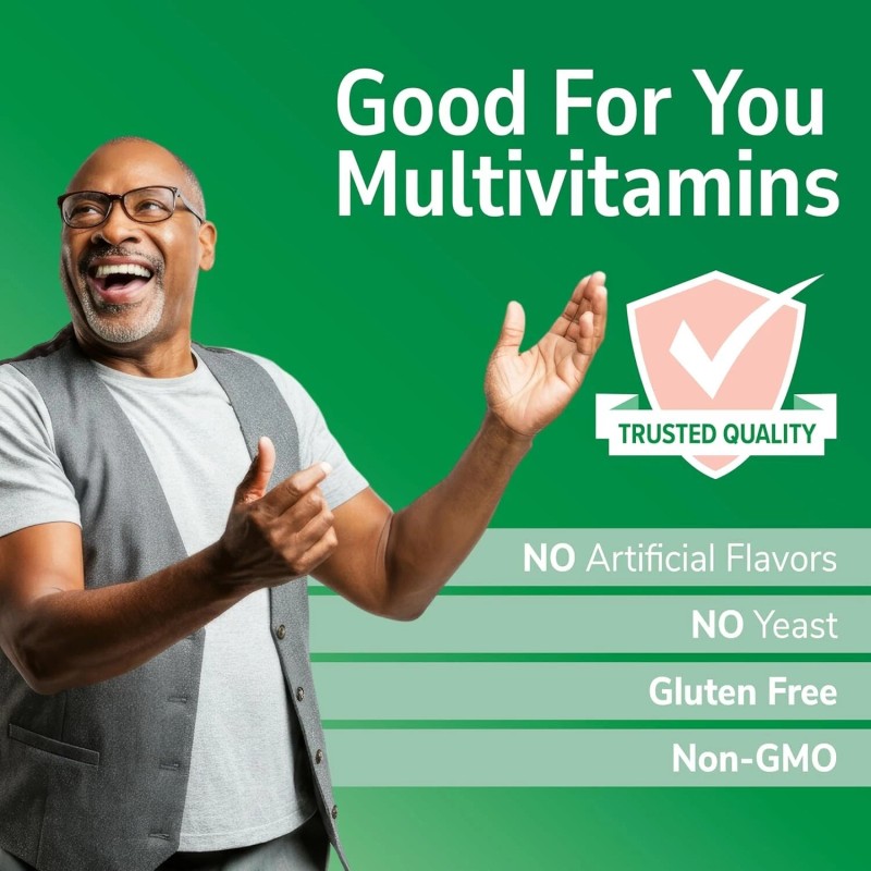 Gluten-Free Sentry Senior Multivitamins - 265 Unflavored Tablets for Wellness