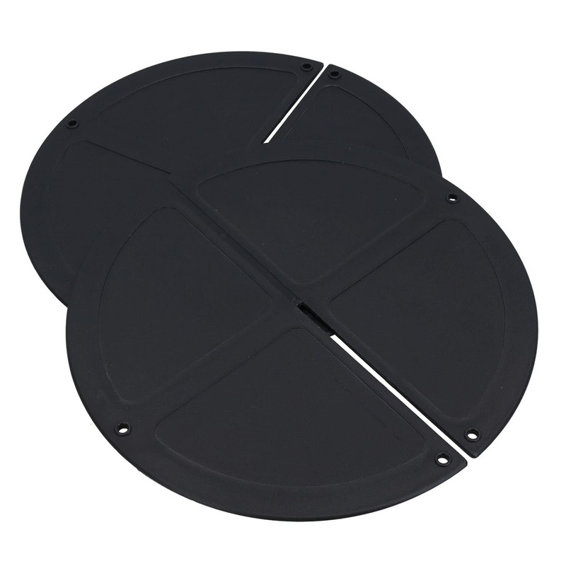 Heavy Duty Folding Black Anchor Signal Ball by Plastimo 30cm