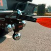 ORCISH Trailer Hitch Tri-Ball Mount with Hook Contain Secure Self-Lock
