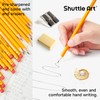 Shuttle Art Wood-Cased #2 HB Pencils, 350 Pack Sharpened Yellow