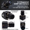 Svpro 8MP USB Webcam with Zoom Lens 5-50mm Manual Focus
