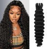 Mechones de cabello humano virgen brasileño 100% sin procesar, 16