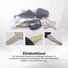 HiSport 7 Piece Equipment Key Set Compatible with Various Excavators,