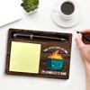 Funny Office Dumpster Fire Sticky Note Holder Dumpster Fire Gifts