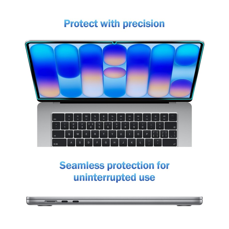 F FORITO 2-Pack Anti Blue Light Matte Screen Protector Compatible