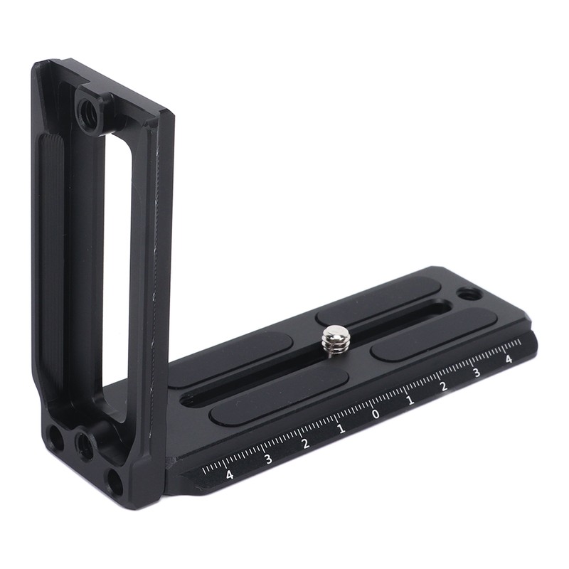 L Bracket Vertical Horizontal Switching Quick Release Plate Camera Tripod