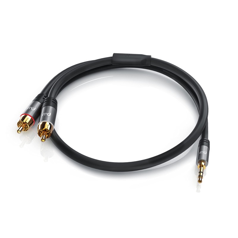 CSL - 2 m RCA Cable Stereo 3.5 mm Jack