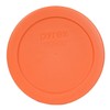 Pyrex Orange 2 Cup Round Storage Cover #7200-PC for Glass