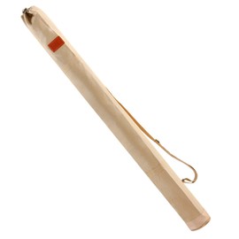 QIUPFGUT Fishing Rod Bag with Shoulder Strap, Rod Case, Fishing Case, Large Capacity Fishing Bag, Canvas, Long Fishing Bag (Yellow), Yellow 1.3m, Unisex