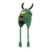 Spongebob Squarepants Beanie Hat, Plankton Peruvian Winter Knit Cap with