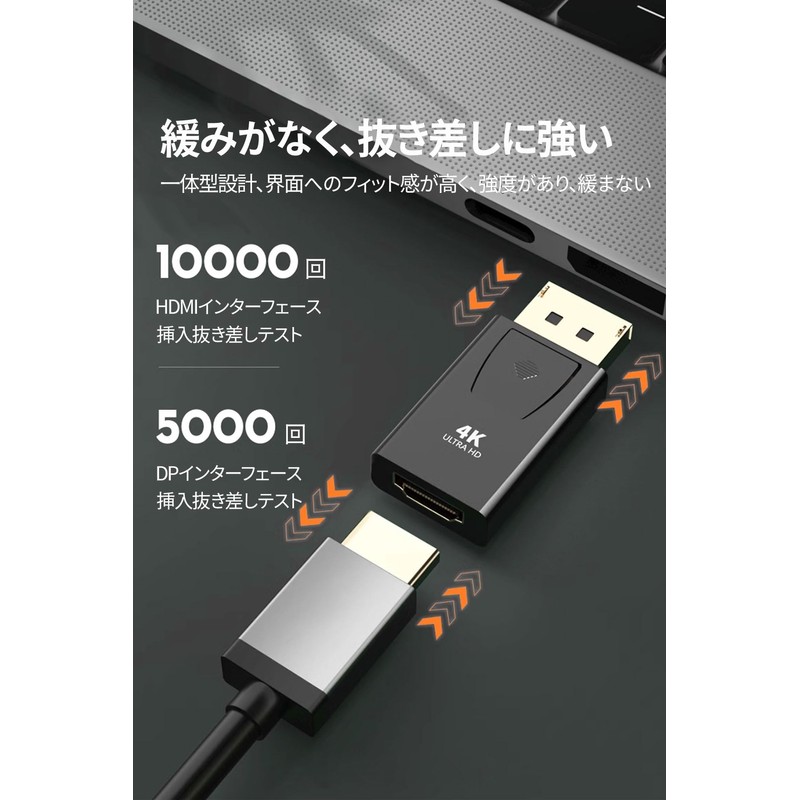 displayport hdmi convert DP to HDMI adapter 4K 30Hz Protective