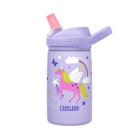 Camelback Eddie Plus Kids Stainless Steel 11.8 fl oz (350 ml) Magic Unicorn Water Bottle, Vacuum Insulated for Kids