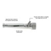 Gilmour High Force Jet Hose Nozzle with Insulated Grip, Heavy