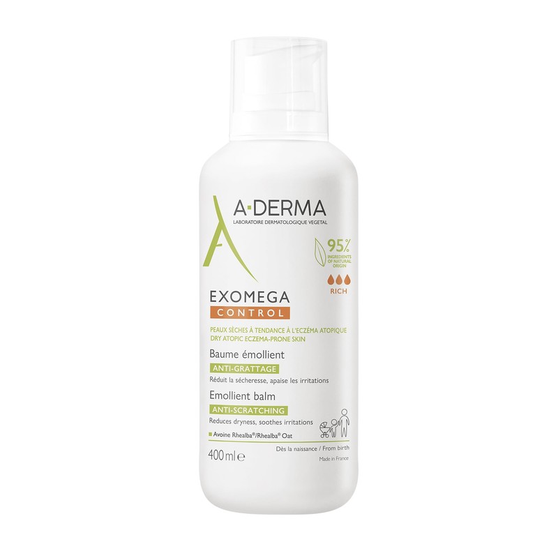A-DERMA Exomega Control Crema Corporal Emoliente Piel Atopica Muy Seca