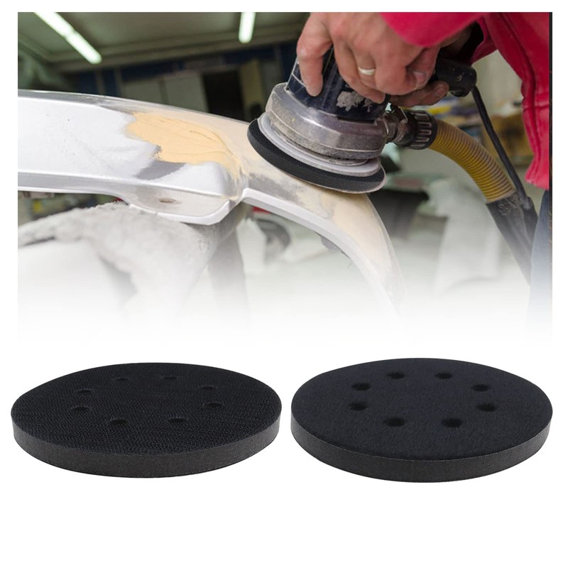 eMagTech 2PCS 125mm Soft Sponge Interface Pad Sanding Pad 8