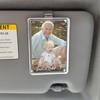 PONGH Pack of 2 Acrylic Photo Holders for Car, Sun