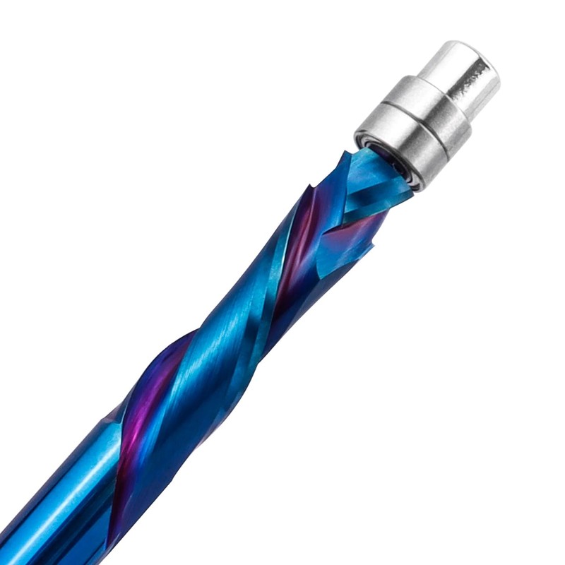Mesee Up Down Compression Cut Spiral Flush Trim Router Bit