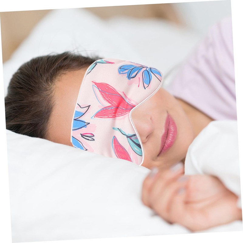 IWOWHERO 4pcs Portable Sleeping Eye Masks Lightweight Breathable Eye Covers