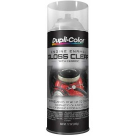 Dupli-Color Ceramic Gloss Clear Spray High Temp Coat Engine & Caliper Paint Custom Easy Dry