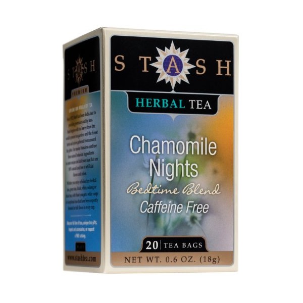 Stash Premium Chamomile Nights Herbal Tea, 20 Tea Bags