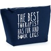 Hippowarehouse The best therapist has fur and four legs printed