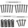 GOLKNHA 84 PCS 304 Stainless Bolt Screw Engine Polished Kit