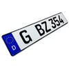 European German License Plate - Gera