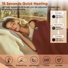 Portable Heated Shawl, Heated Shawl Wraps for Women, Portable Soft