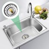 Kitchen Sink Strainer, Stainless Steel Sink Plug Strainer Rust Free