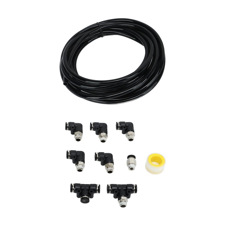Turbo Vacuum Fitting Kit Turbocharged Wastegate Solenoid Connector Set for