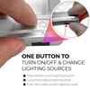 MagniPros 5X [Rechargeable] Large Ultra Bright LED Page Magnifier with
