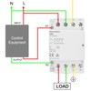 Heschen Household AC Contactor HSR1-63 4 Pole Four Normally Closed